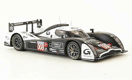 Aston Martin LMP1 lola 1/43 Spark no.008 signature plus 24h le mans 2010 coche miniatura