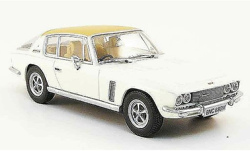 Jensen MK3 Base 1/43 Oxford Interceptor blanco marron coche miniatura