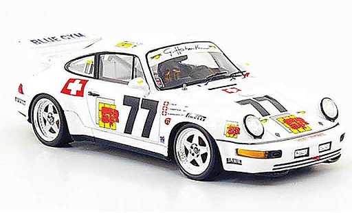 Porsche 911 RSR 1/43 Spark 964 Carrera No.77 24h Le Mans 1 coche miniatura