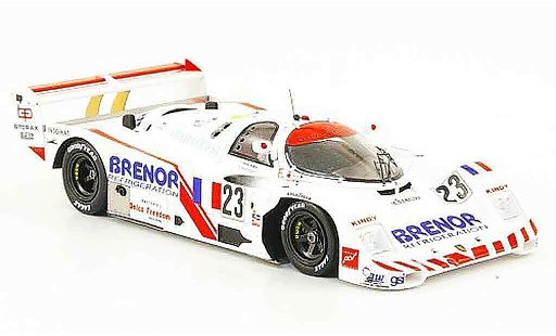 Porsche 962 1983 1/43 Spark No.23 Brenor 24h Le Mans coche miniatura