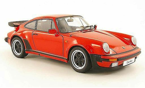 Porsche 911 Turbo 1/18 Autoart 3.3 rojo 1978 coche miniatura