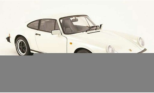 Porsche 911 3,2 1/18 Autoart 32 carrera blanco 1988 coche miniatura