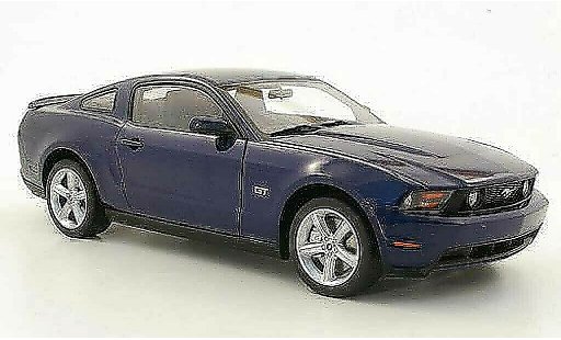 Ford Mustang GT 1/18 Autoart azul 2010 coche miniatura