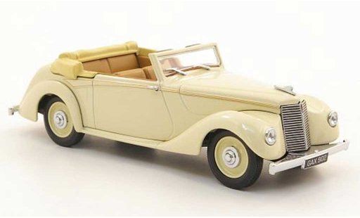 Armstrong Siddeley Hurricane drophead coupe 1/43 Oxford beige coche miniatura