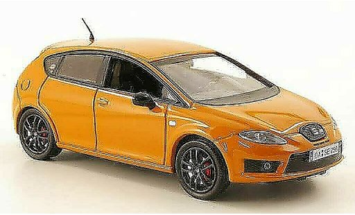 Seat Leon Cupra 1/43 Hachette R naranja coche miniatura