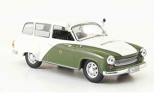 Wartburg 311 Kombi 1/43 IST Models wartburg 311 volkspolice 1959 coche miniatura