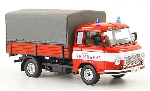 Barkas B 1000 plateau 1/43 IST Models plataforma pompier PP LKW coche miniatura