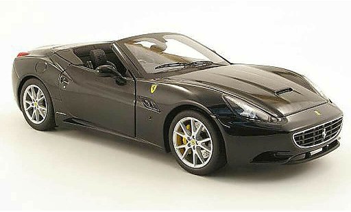 Ferrari California 2008 1/18 Hot Wheels negro george michael coche miniatura