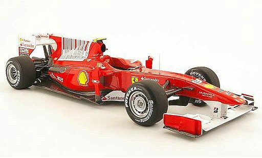 Ferrari F1 F2010 1/18 Hot Wheels no.8 f.alonso gp bahrain coche miniatura