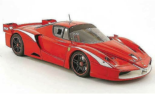 Ferrari Enzo FXX 1/18 Hot Wheels evoluzione rojo coche miniatura