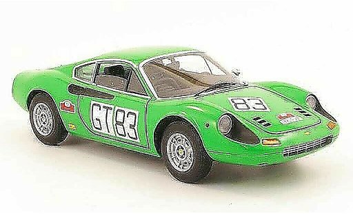 Ferrari Dino GT 1/18 Hot Wheels Elite dino no83 1000km nurburgring 1971 coche miniatura