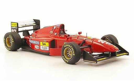 Ferrari 412 course 1/43 Hot Wheels Elite T1 No.27 J.Alesi GP England (Elite) 1994 coche miniatura
