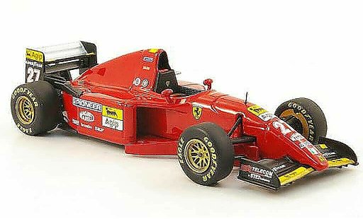 Ferrari 412 course 1/43 Hot Wheels Elite T2 No.27 J.Alesi GP Europa (Elite) 1995 coche miniatura