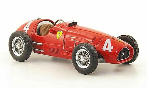 Ferrari 500 F2 1/43 Hot Wheels Elite No.4 A.Ascari GP Belgien (Elite) 1952 coche miniatura