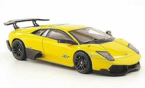 Lamborghini Murcielago LP670 1/43 Hot Wheels Elite SV amarillo (Elite) coche miniatura