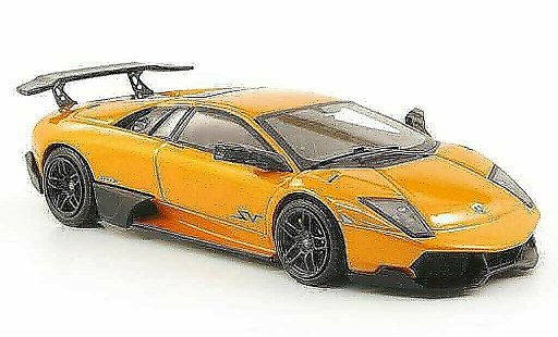 Lamborghini Murcielago LP670 1/43 Hot Wheels Elite SV naranja (Elite) coche miniatura