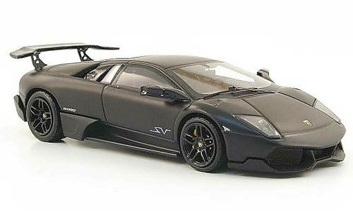 Lamborghini Murcielago LP670 1/43 Hot Wheels Elite SV matenegro (Elite) coche miniatura