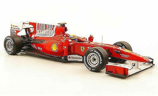 Ferrari F1 F2010 1/43 Hot Wheels Elite 0 No.7 F.Massa GP Bahrain (Elite) coche miniatura
