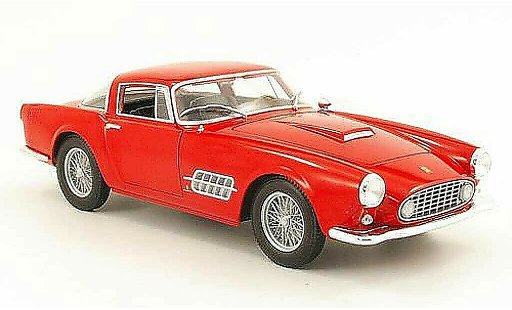 Ferrari 410 Coupe 1/18 Hot Wheels superamerica rojo coche miniatura