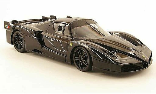 Ferrari Enzo FXX 1/18 Hot Wheels evoluzione frank mueller negro coche miniatura