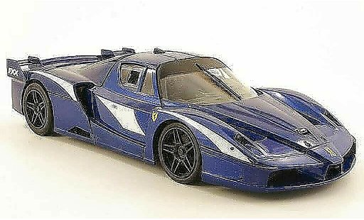 Ferrari Enzo FXX 1/18 Hot Wheels evoluzione azul coche miniatura