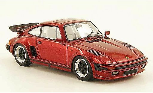 Porsche 911 Turbo 1/43 Look Smart Flatnose rojo coche miniatura