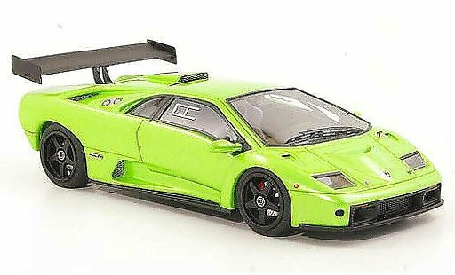 Lamborghini Diablo GTR 1/43 Look Smart verde 1999 coche miniatura