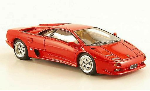 Lamborghini Diablo VT 1/43 Look Smart rojo 1993 coche miniatura