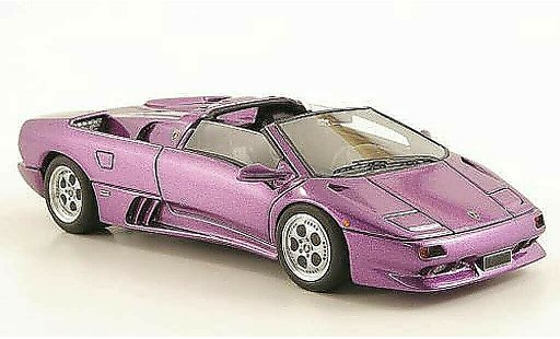 Lamborghini Diablo VT 1/43 Look Smart Roadster lila coche miniatura