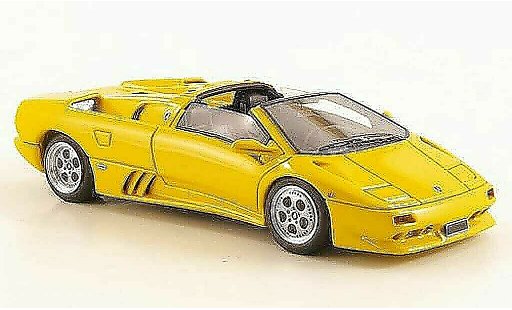 Lamborghini Diablo VT 1/43 Look Smart Roadster amarillo coche miniatura