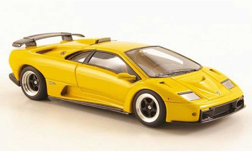 Lamborghini Diablo GT 1/43 Look Smart amarillo Auto Salon Genf coche miniatura