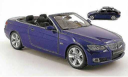 Bmw 335 cabriolet 1/18 Kyosho i (e93) azul coche miniatura