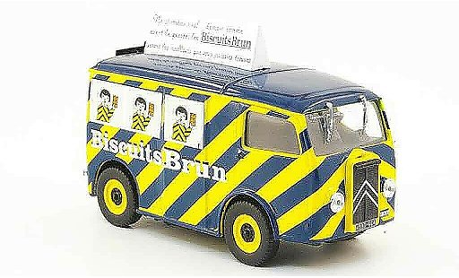 Citroen TUB Fourgonnette 1/43 IXO biscuits brun coche miniatura