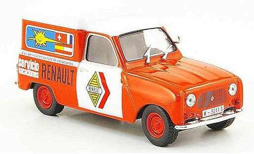 Renault 4 F4 1/43 IXO F f service spanien coche miniatura