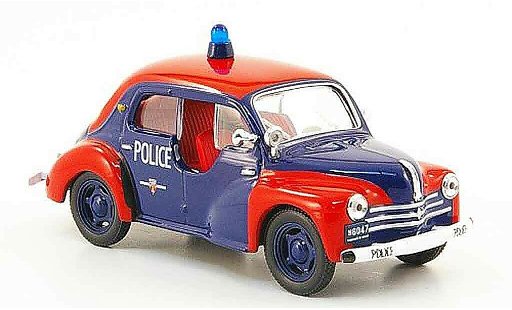Renault 4CV Base 1/43 IXO police de monaco coche miniatura