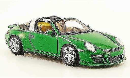 RUF Greenster Base 1/43 Spark eRoadster verde 2009 coche miniatura