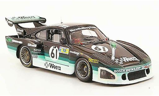 Porsche 935 1981 1/43 Spark K3 No.61 Wera 24h Le Mans coche miniatura