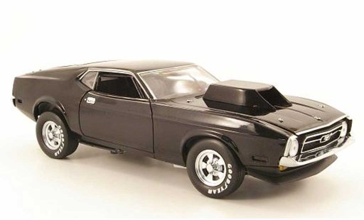 Ford Mustang Pro Stock 1/18 Sun Star drag car negro coche miniatura