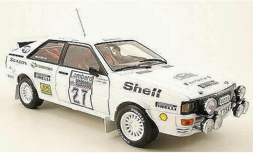 Audi Quattro rallye 1/18 Sun Star no.27 s lombard rac 1982 coche miniatura