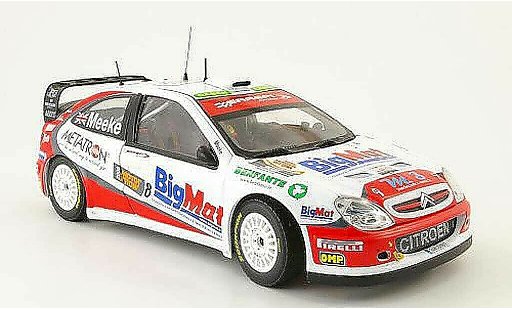 Citroen Xsara WRC 2008 1/18 Sun Star no.8 bigmat bologna motor show coche miniatura