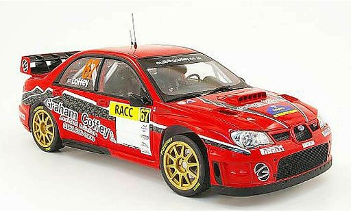 Subaru Impreza WRC 1/18 Sun Star 07 no.67 racc rallye catalunya 2009 coche miniatura