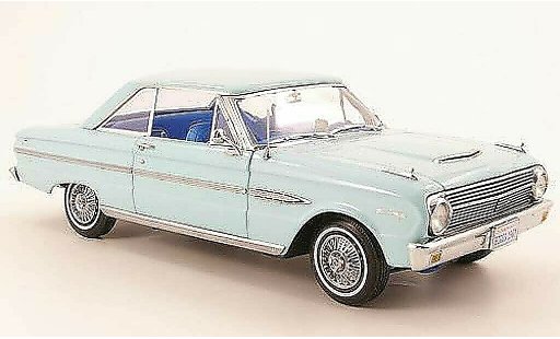 Ford Falcon coupe 1/18 Sun Star hard top azul 1963 coche miniatura