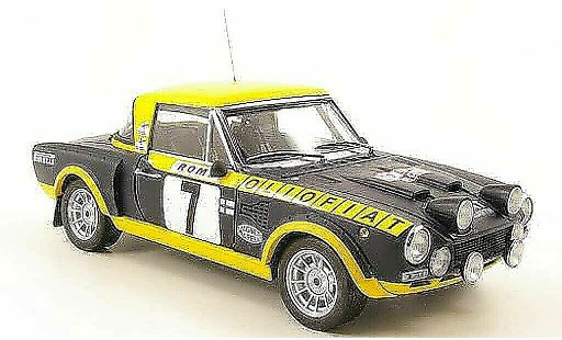 Fiat 124 Abarth 1/18 Sun Star no.7 olio fiat rallye monte carlo 1976 coche miniatura