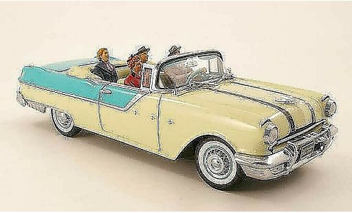Pontiac Star Chief Convertible 1/18 Sun Star beige/mint 1955 coche miniatura