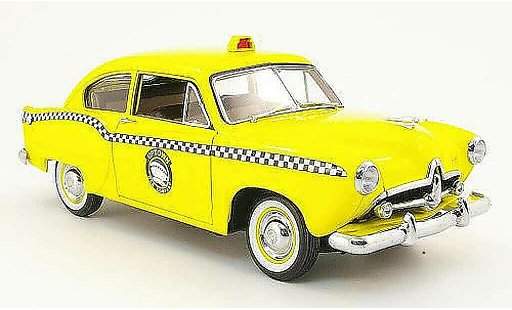 Kaiser Henry Taxi Base 1/18 Sun Star j uptown cab company amarillo 1951 coche miniatura