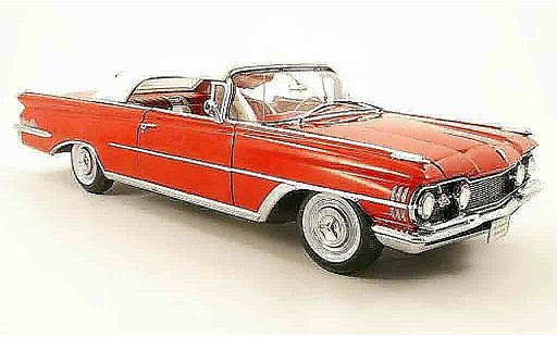 Oldsmobile 98 Convertible 1/18 Sun Star rojo/blanco toit fermees capota 1959 coche miniatura