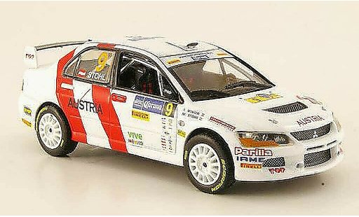 Mitsubishi Lancer Evolution IX 1/43 Vitesse No.9 ganador Rally Mexiko 2009 M.Stohl / I.Minor coche miniatura