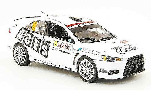 Mitsubishi Lancer Evolution X 1/43 Vitesse No.19 Rally Monte Carlo 2009 coche miniatura