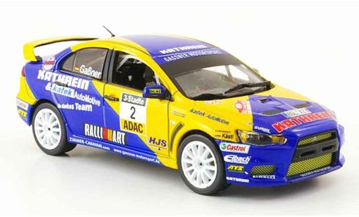 Mitsubishi Lancer Evolution X 1/43 Vitesse No.2 Kathrein ganador ADAC Rally 2009 coche miniatura