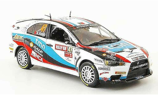 Mitsubishi Lancer Evolution X 1/43 Vitesse No.47 ganador Gruppe N Rally GB 2009 coche miniatura